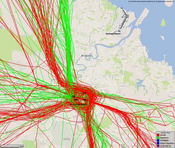 Helicopter and nearby routes – AsA National Insightfull